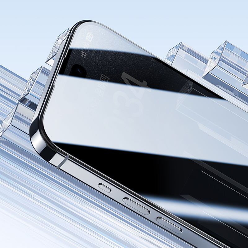 Benks iPhone 16 Pro Ultra İnce Kenarlı Ekran Koruyucu + Kolay Uygulama Aparatlı