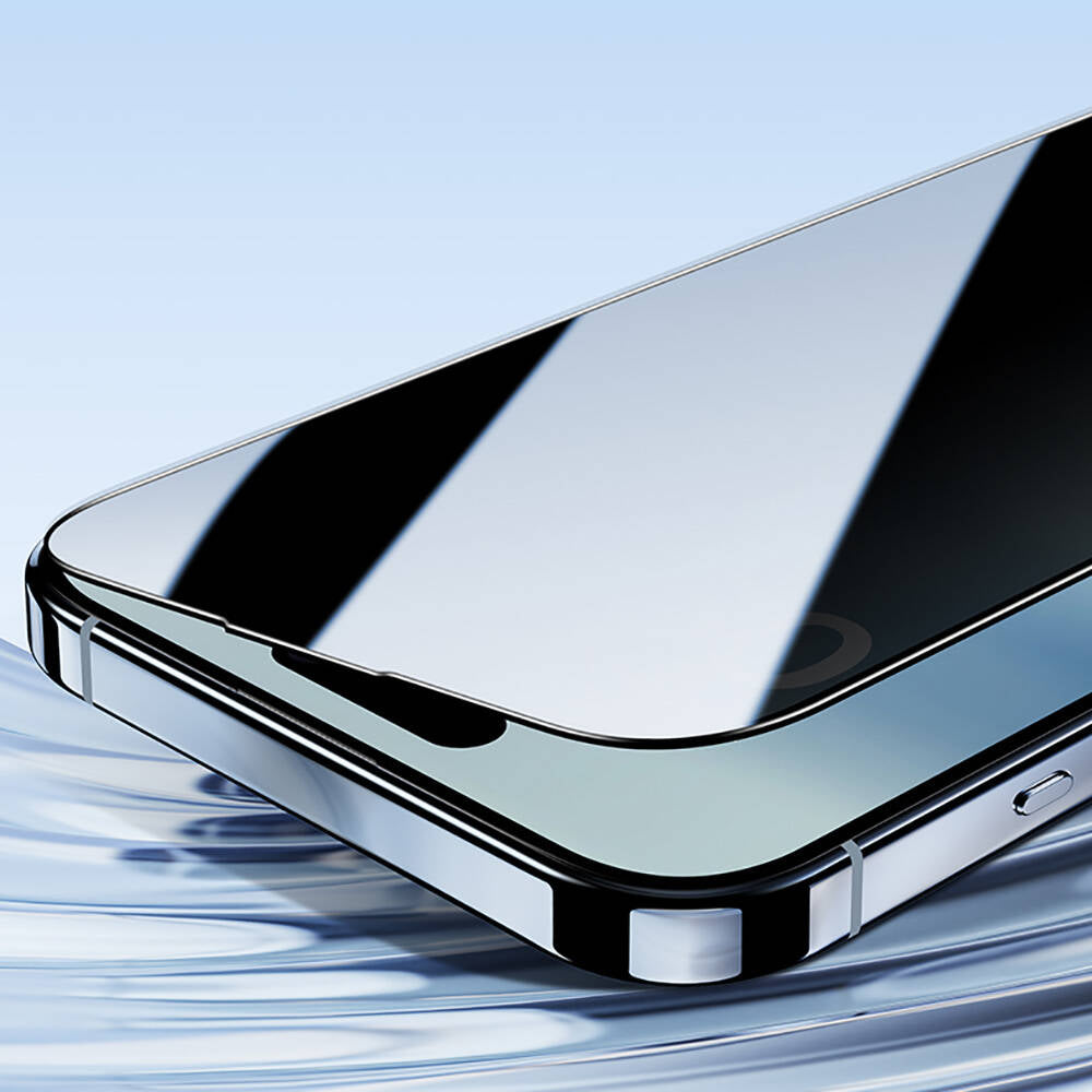 Benks Ultra Shield iPhone 16 Pro 0.3mm Privacy Ekran Koruyucu + Kolay Uygulama Aparatlı