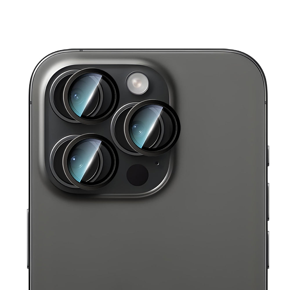 CaseWorld Alloy Serisi iPhone 16 Pro Oleofobik Anti Reflective Kamera Lens Koruyucu