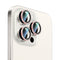 CaseWorld Alloy Sparkling Diamond Serisi iPhone 16 Pro / 16 Pro Max Taşlı Lens Koruyucu