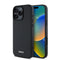 DKNY iPhone 16 Pro Orjinal Lisanslı M-safe Şarj Özellikli Metal Logolu PU Deri Grained Kılıf