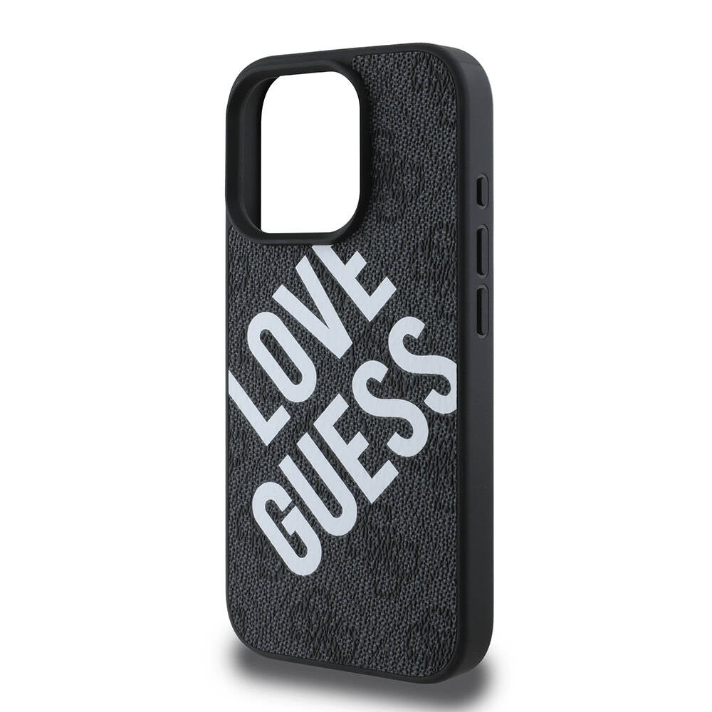 Apple iPhone 16 Pro Kılıf Guess Orjinal Lisanslı Big Love Guess Kapak