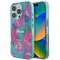 Guess iPhone 16 Pro Orjinal Lisanslı M-safe Şarj Özellikli Flower Tone On Tone Ring Kılıf