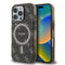 Guess iPhone 16 Pro Orjinal Lisanslı Magsafe IML Baskılı Klasik Logolu 4G Desenli Telefon Kılıfı