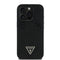 Guess iPhone 16 Pro Orjinal Lisanslı M-safe Şarj Özellikli Sıcak Baskılı Üçgen Logolu PU Deri Peony Kılıf