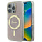 Guess iPhone 16 Pro Orjinal Lisanslı Magsafe Şarj Özellikli Yazı Logolu 4G Desenli Telefon Kılıfı