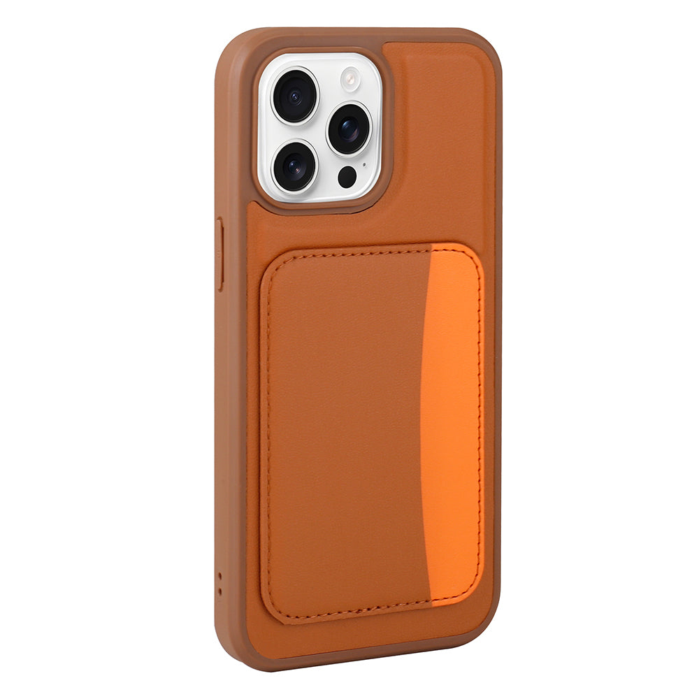 Cepax iPhone 16 Pro X-Kart Kartlıklı Silikon Telefon Kılıfı