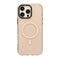 iPhone 16 Pro Kılıf M-safe Şarj Özellikli Cam Arka Yüzey TPU Youngkit Gemstone Clear Serisi Kılıf
