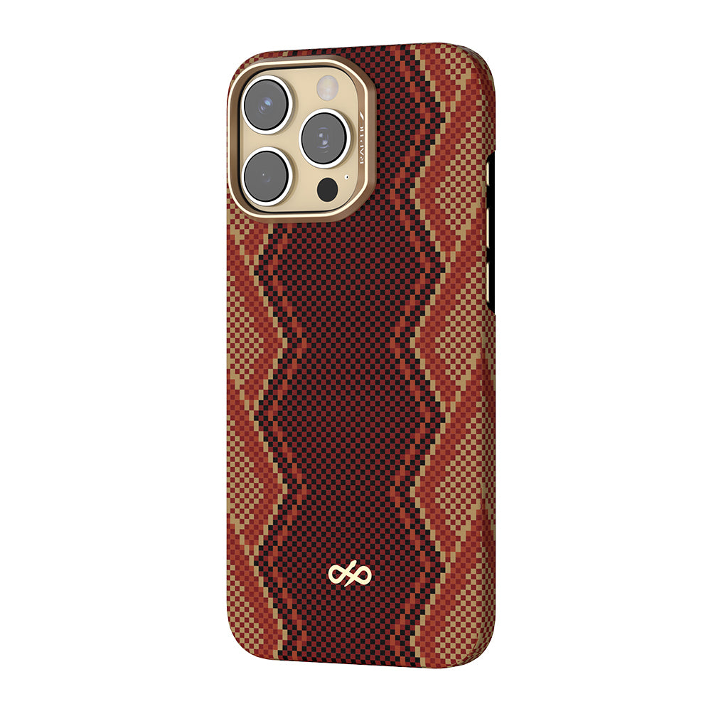 Raptic Aramid Skin Bionic Serisi iPhone 16 Pro Kılıf Magsafe Kılıf