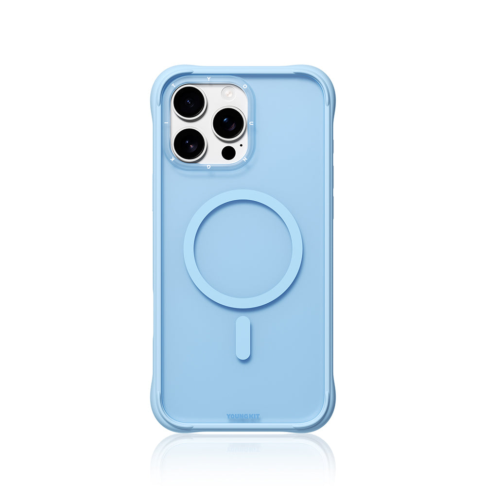 Youngkit Macaroon Serisi iPhone 16 Pro M-safe Şarj Özellikli Telefon Kılıfı