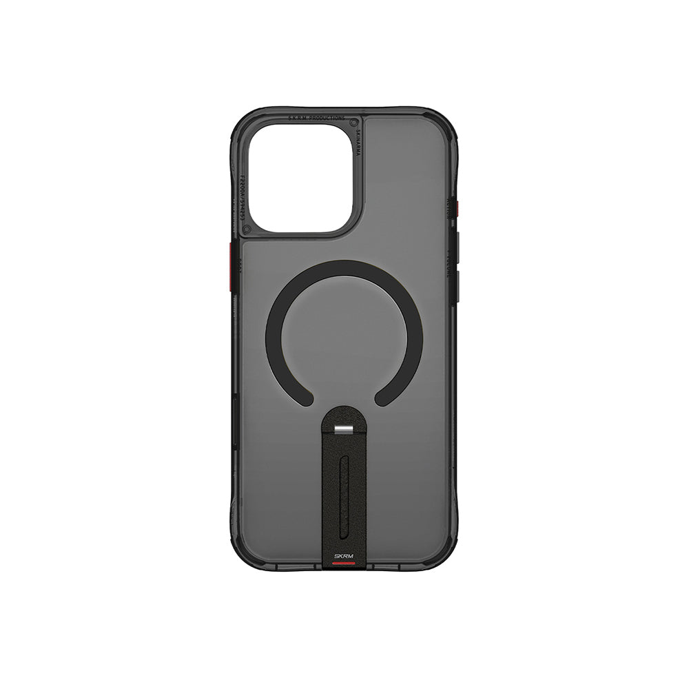Skinarma Helix iPhone 16 Pro Magsafe Şarj Özellikli 360 Derece Dönebilen Standlı Kılıf