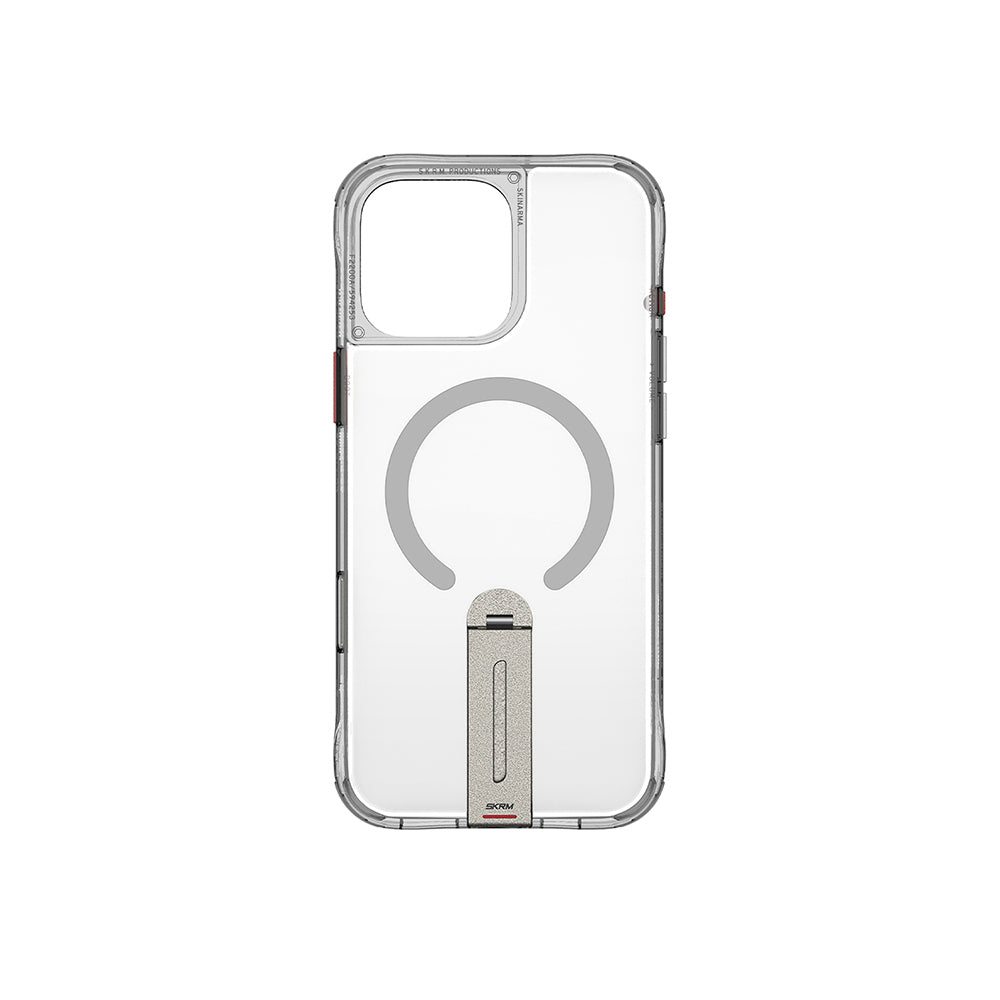 Skinarma Helix iPhone 16 Pro Magsafe Şarj Özellikli 360 Derece Dönebilen Standlı Kılıf