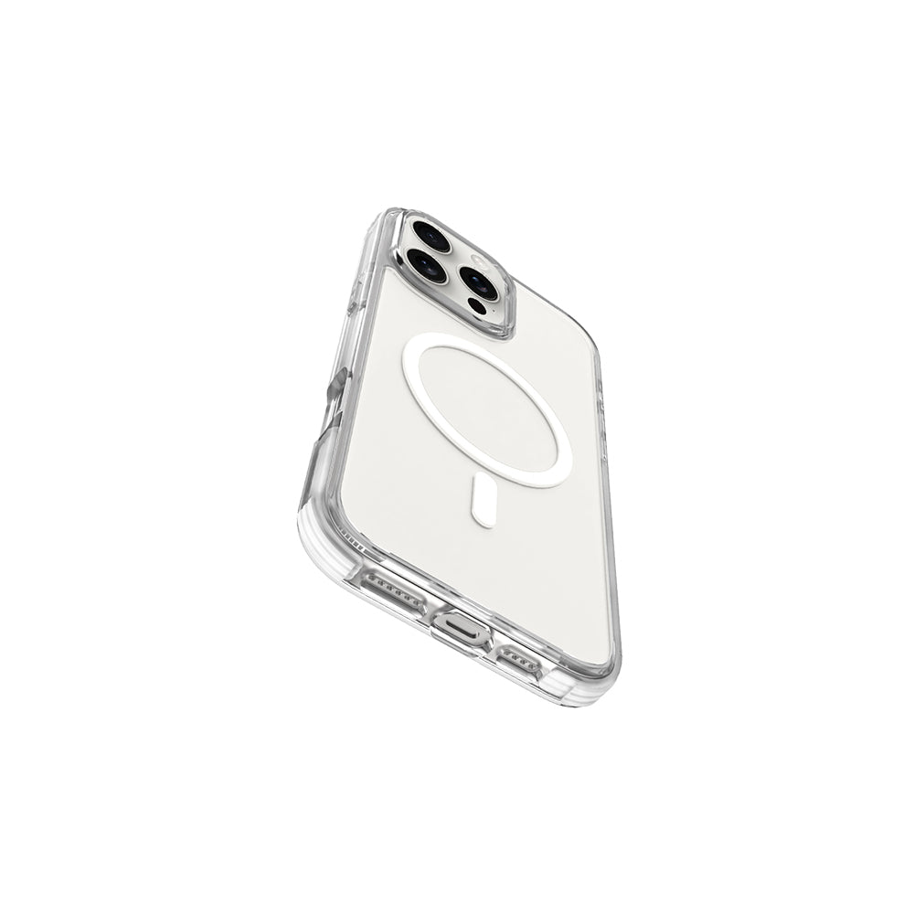 Raptic Clear Serisi iPhone 16 Pro M-safe Şarj Özellikli Airbag Tasarımlı Şeffaf Kılıf