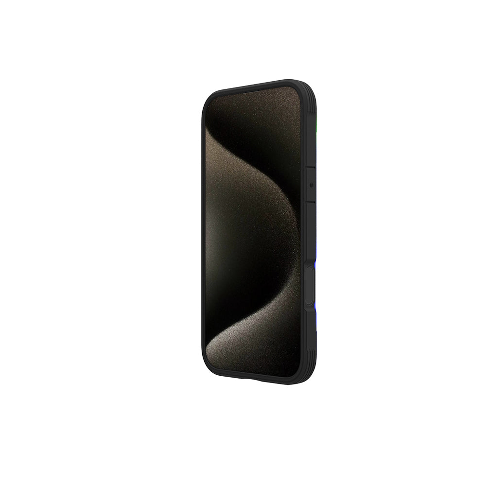 Raptic Shield 2.0 Serisi iPhone 16 Pro M-safe Şarj Özellikli Airbagli Şeffaf Arka Yüzey Kılıf