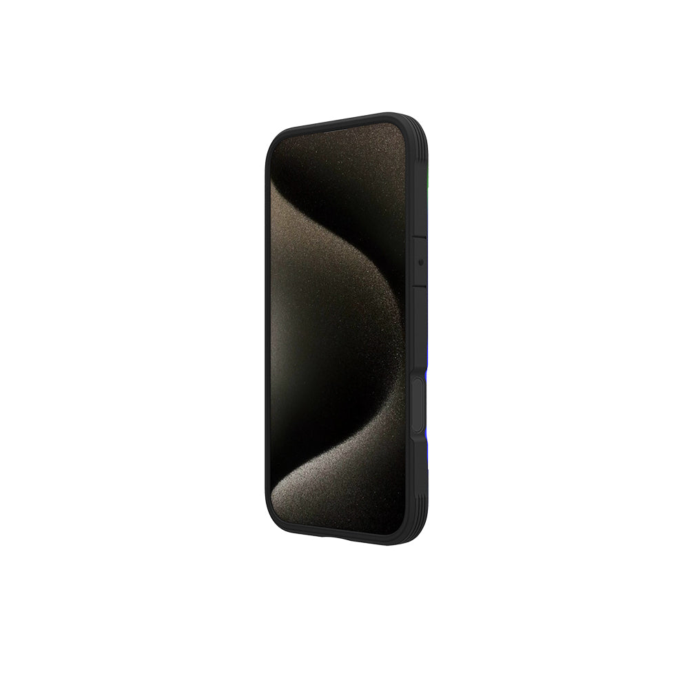 Raptic Shield 2.0 Serisi iPhone 16 Pro M-safe Şarj Özellikli Airbagli Şeffaf Arka Yüzey Kılıf