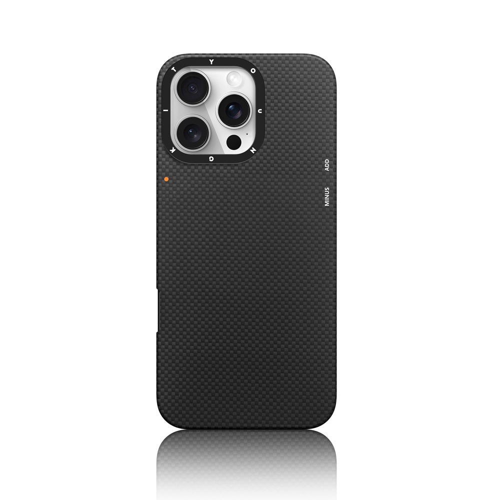 Youngkit 1500D Kevlar Extreme Wing Serisi iPhone 16 Pro Kılıf M-safe Şarj Özellikli Aramid Fiber Kılıf