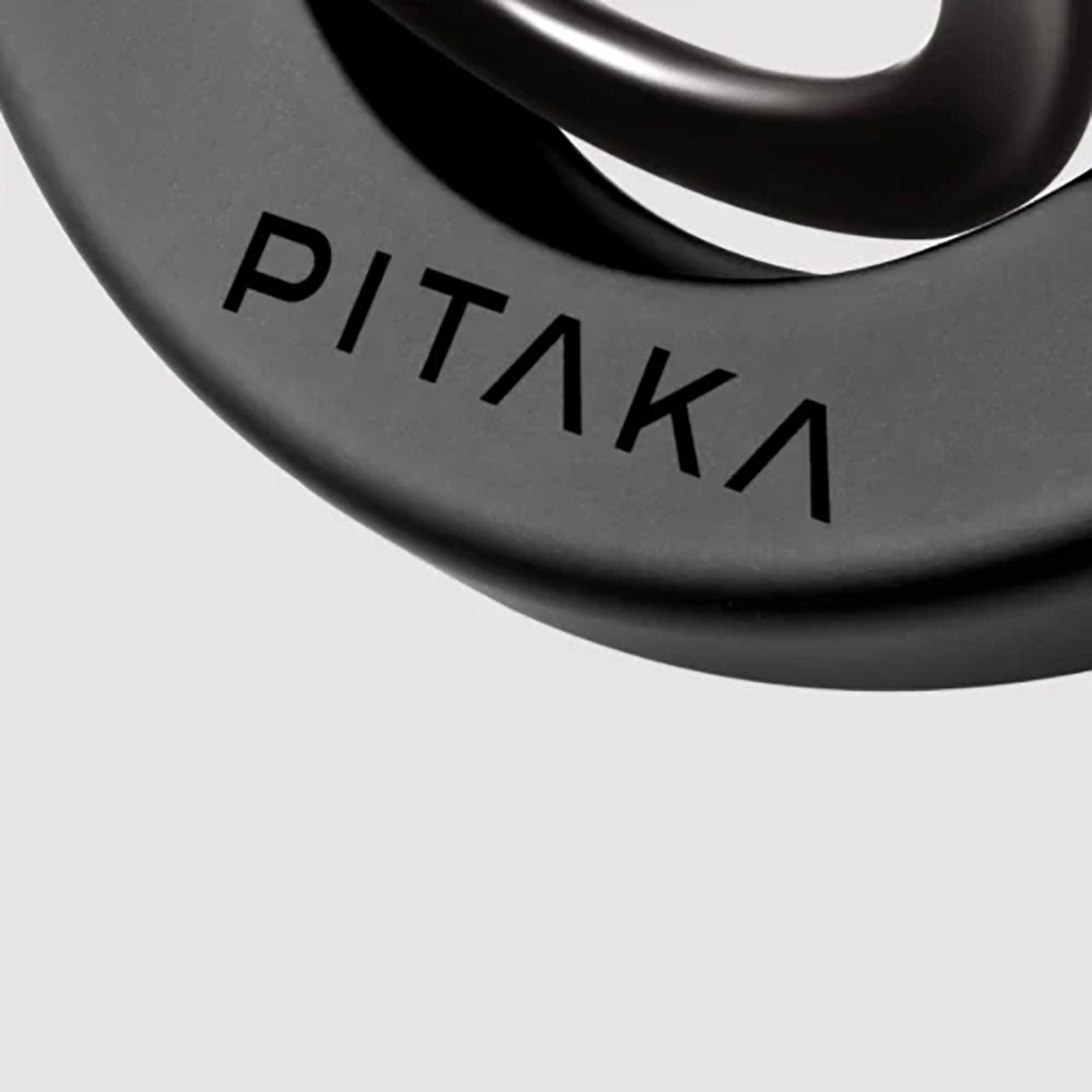 Pitaka Military Grade Classic Serisi iPhone 16 Pro M-safe Şarj Özellikli Grip 3 Standlı Aramid Fiber Black-Grey Twill Kılıf