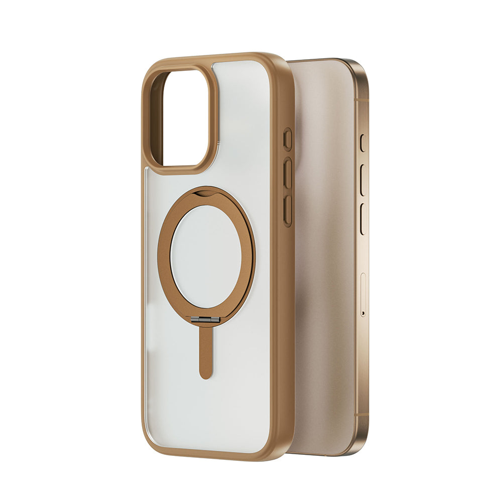 Wiwu FGG-202 Armor Ultra Serisi iPhone 16 Pro M-safe Şarj Özellikli Parmak İzi Bırakmayan Kılıf