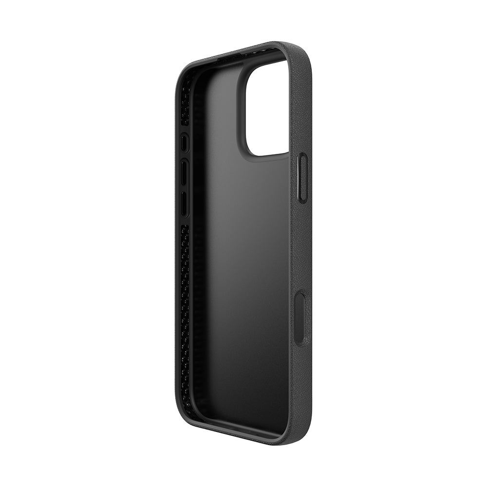 Raptic Slim Wallet Serisi iPhone 16 Pro M-safe Şarj Özellikli Deri Görünümlü Kartlıklı Standlı Kılıf