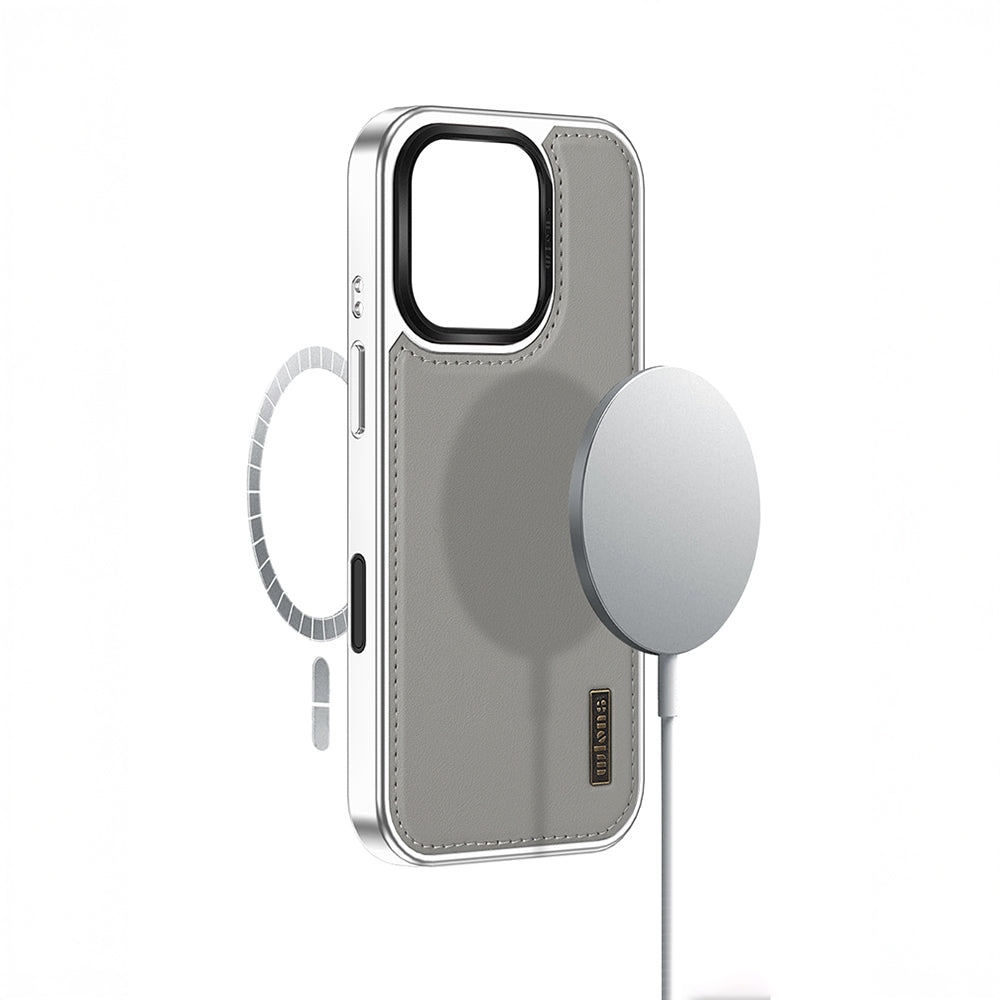 Wlons iPhone 16 Pro Kılıf Magsafe Şarj Özellikli Standlı Leto Kılıf