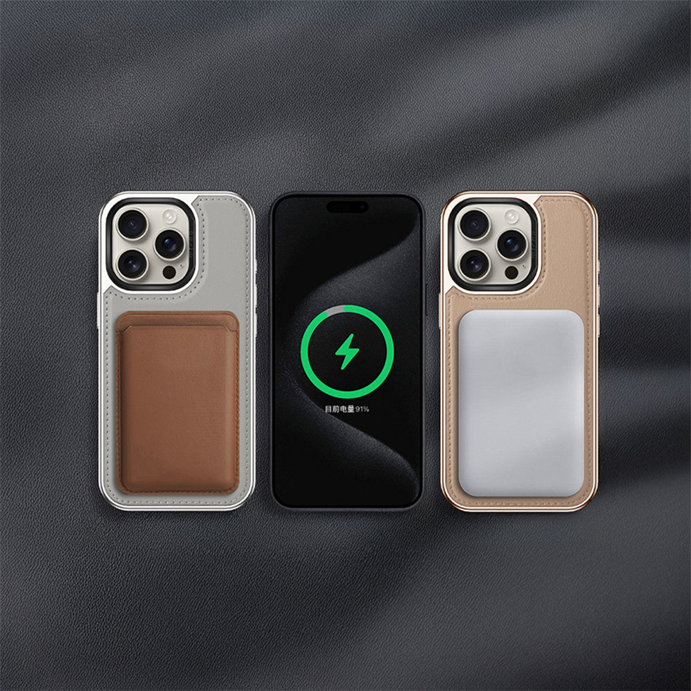 Wlons iPhone 16 Pro Kılıf Magsafe Şarj Özellikli Standlı Leto Kılıf