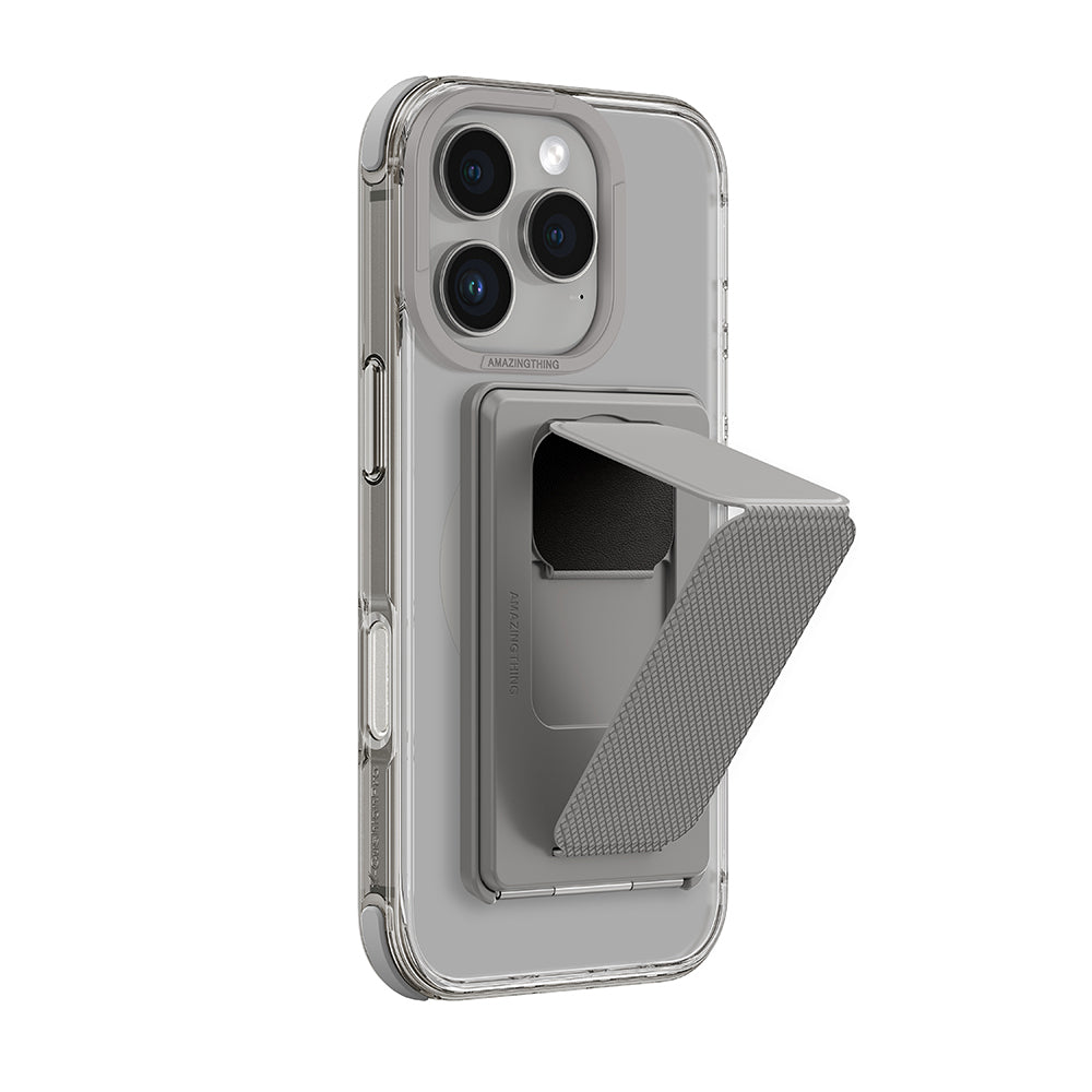 Amazingthing Omni Adventure Serisi iPhone 16 Pro Magsafe Şarj Özellikli Standlı Set Telefon Kılıfı - 1