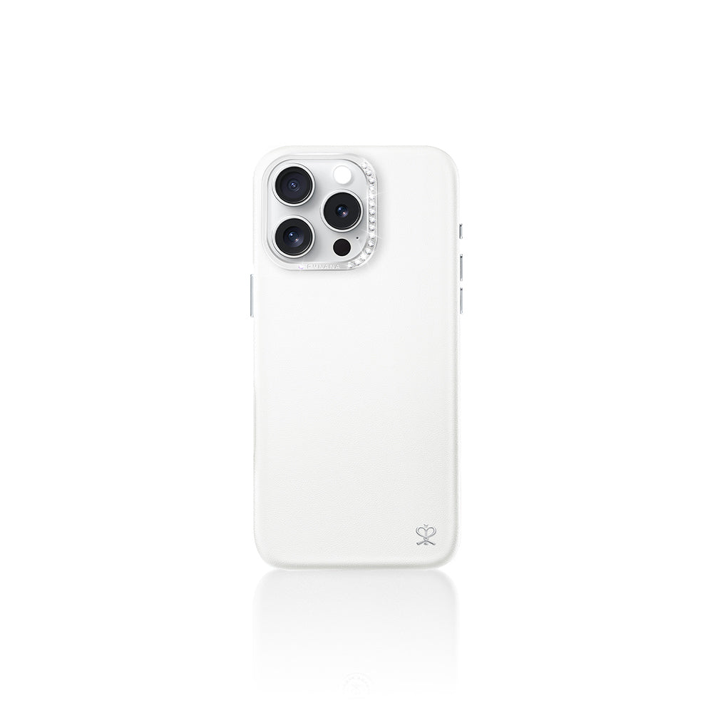 Pynana Starry Serisi iPhone 16 Pro M-safe Şarj Özellikli Suni Deri Tasarımlı Kılıf