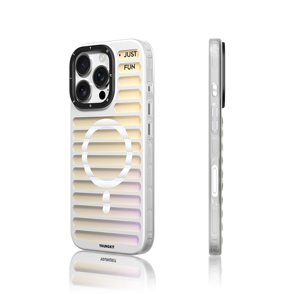 Youngkit Geek Serisi iPhone 16 Pro Kılıf M-safe Şarj Özellikli Kılıf