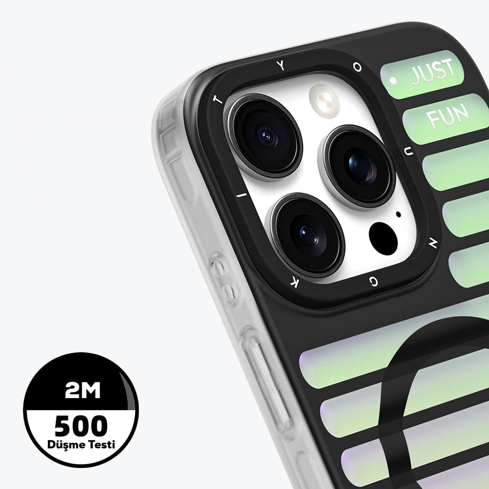 Youngkit Geek Serisi iPhone 16 Pro Kılıf M-safe Şarj Özellikli Kılıf