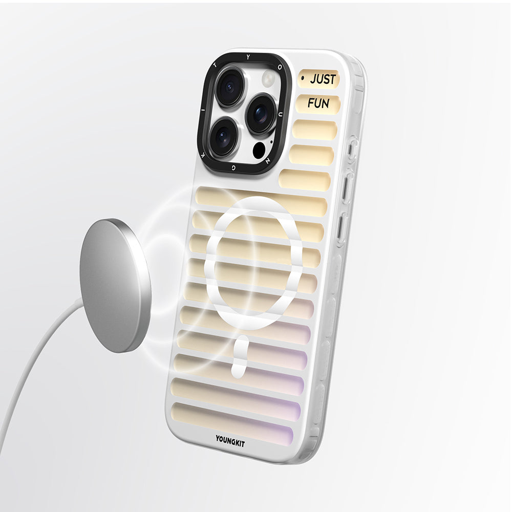 Youngkit Geek Serisi iPhone 16 Pro Kılıf M-safe Şarj Özellikli Kılıf