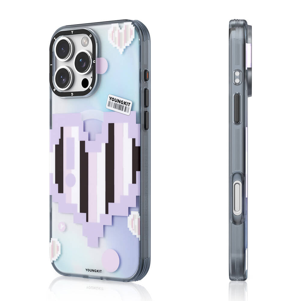 Youngkit Love Serisi iPhone 16 Pro M-safe Şarj Özellikli Kılıf
