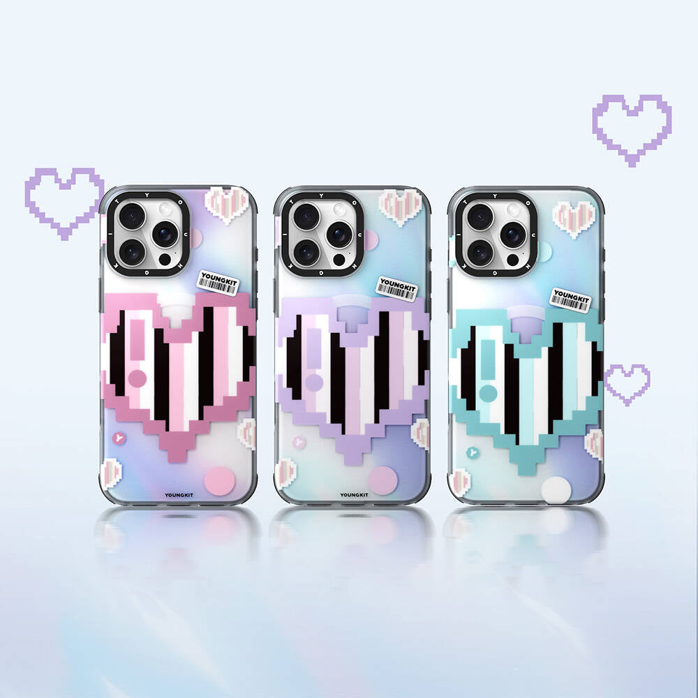 Youngkit Love Serisi iPhone 16 Pro M-safe Şarj Özellikli Kılıf
