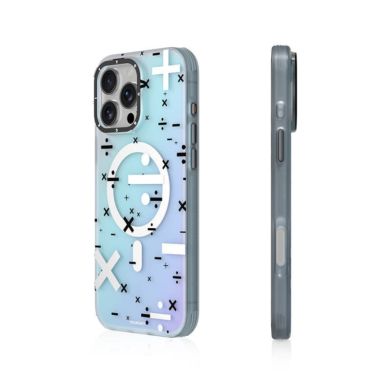 Youngkit Mathematical Serisi iPhone 16 Pro M-safe Şarj Özellikli Kılıf