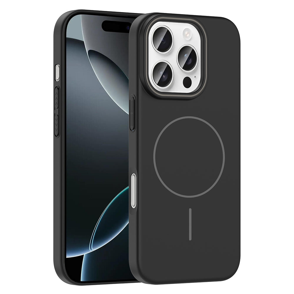 Cepax iPhone 16 Pro M-safe Şarj Özellikli Ruby Sert Kılıf
