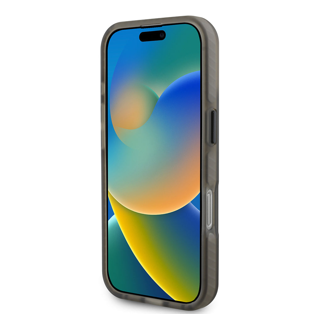 iPhone 16 Pro Kılıf TUMI Orjinal Lisanslı M-safe Şarj Özellikli Airbagli Buzlu Transparan Kılıf