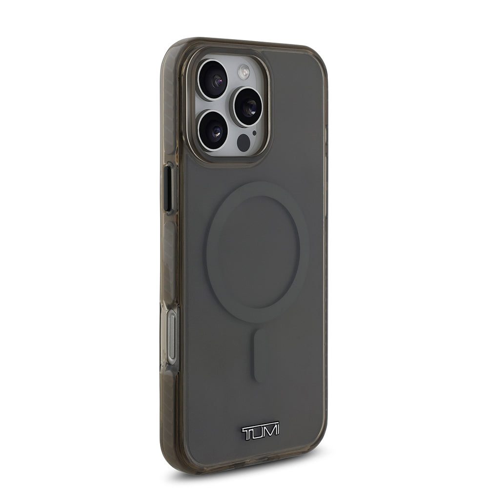 TUMI iPhone 16 Pro Orjinal Lisanslı M-safe Şarj Özellikli Airbagli Transparan Kılıf