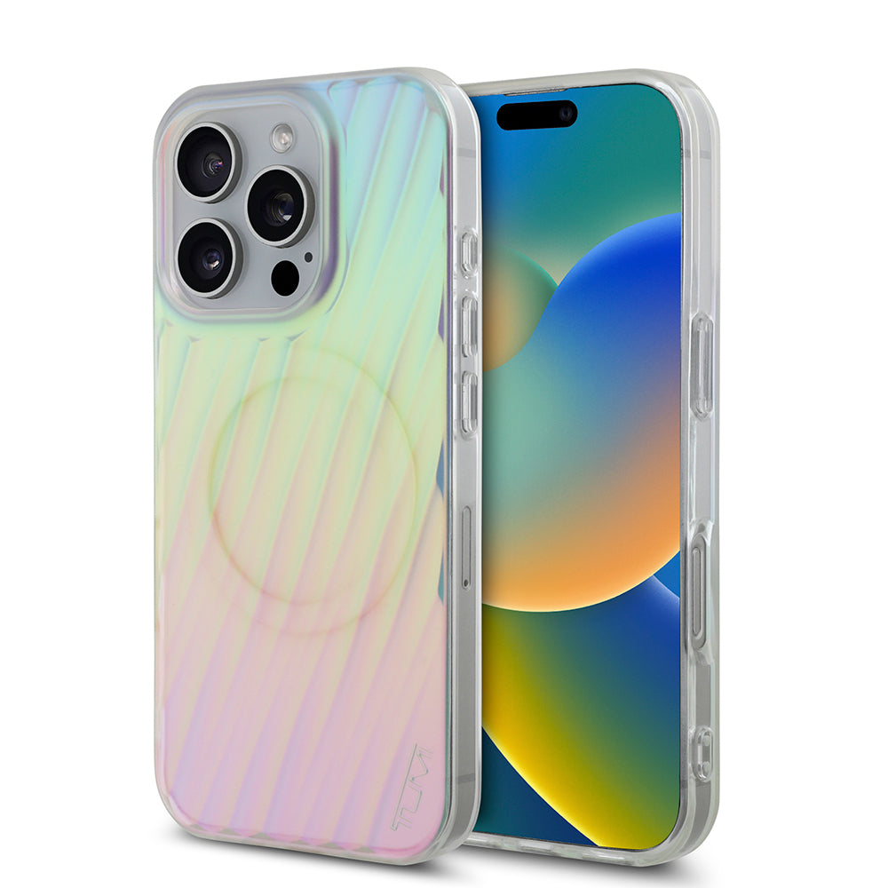 TUMI iPhone 16 Pro Orjinal Lisanslı M-safe Şarj Özellikli Transparan Kılıf