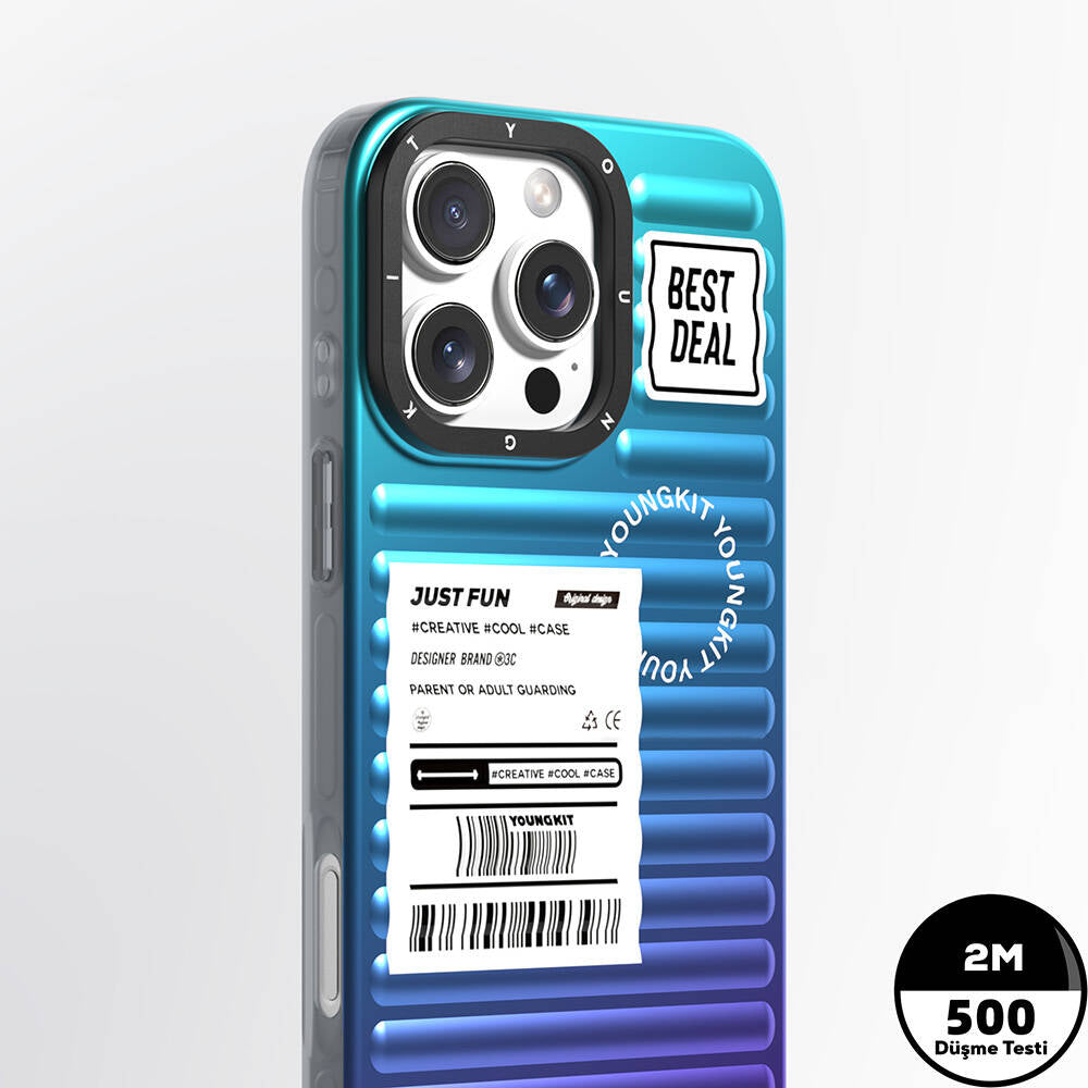 YoungKit The Secret Color Serisi iPhone 16 Pro Kılıf Telefon Kılıfı
