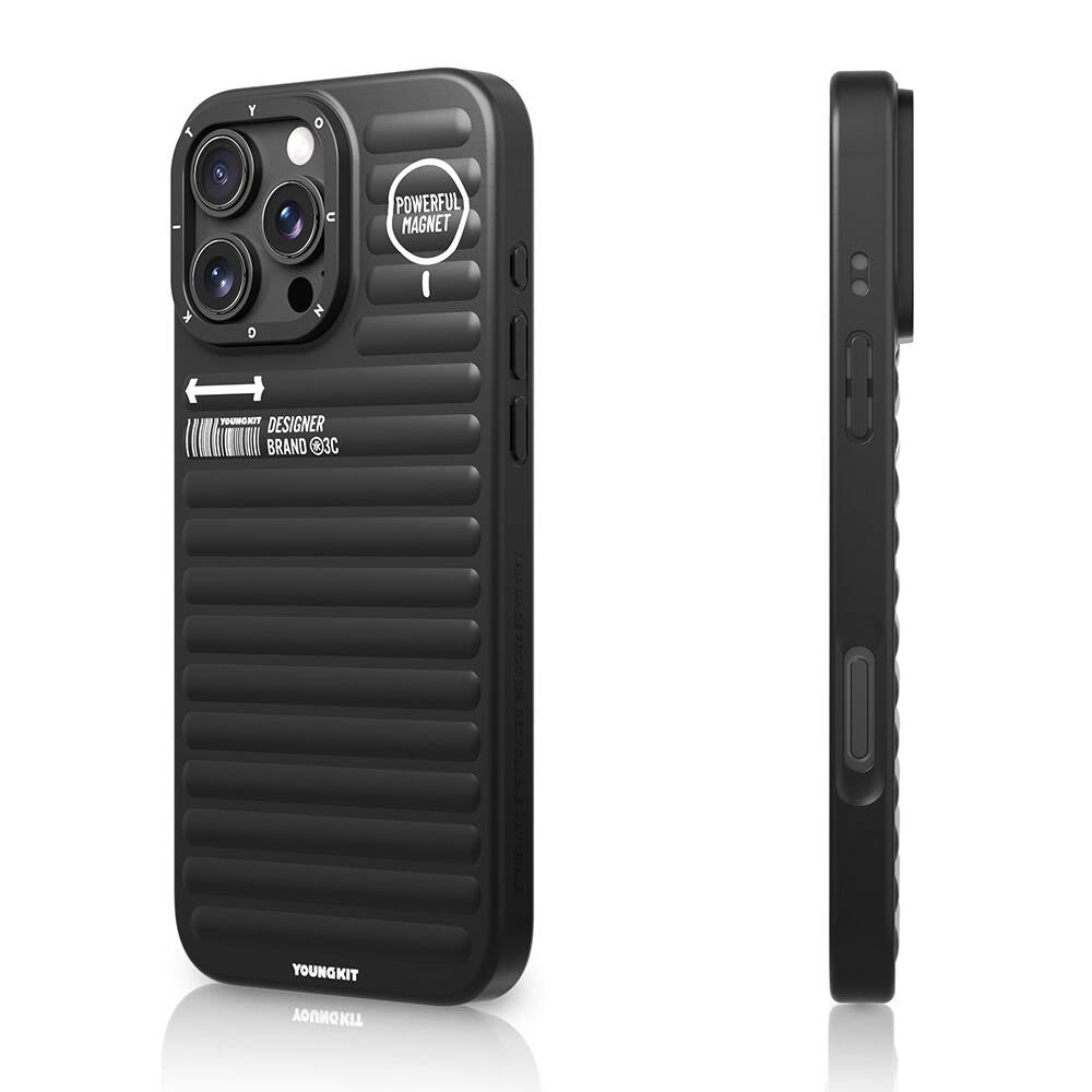 Youngkit Original Serisi iPhone 16 Pro Magsafe Şarj Özellikli Kılıf Mat Renkli Tasarım Telefon Kılıfı - 1