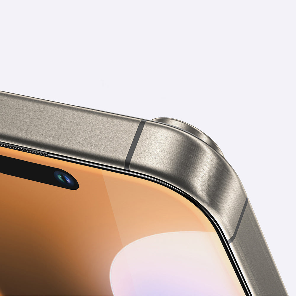 Amazingthing Titan Max iPhone 16 Pro Max Parmak İzi Bırakmayan Temperli Cam Ekran Koruyucu