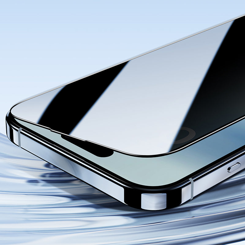 Benks iPhone 16 Pro Max Ultra İnce Kenarlı Privacy Hayalet Ekran Koruyucu + Kolay Uygulama Aparatlı