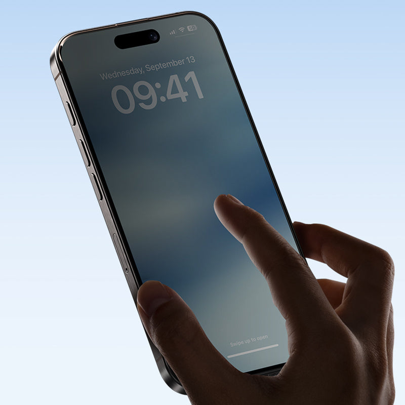 Benks iPhone 16 Pro Max Ultra İnce Kenarlı Privacy Hayalet Ekran Koruyucu + Kolay Uygulama Aparatlı