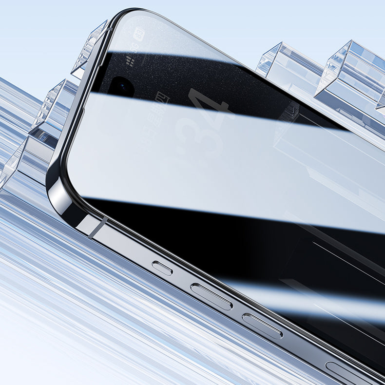 Benks Ultra Shield iPhone 16 Pro Max 0.9mm Çerçeveli 0.3mm Ekran Koruyucu + Kolay Uygulama Aparatlı