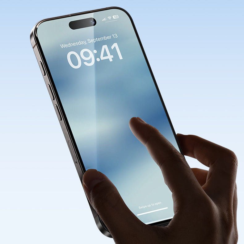 Benks Ultra Shield iPhone 16 Pro Max 0.9mm Çerçeveli 0.3mm Ekran Koruyucu + Kolay Uygulama Aparatlı