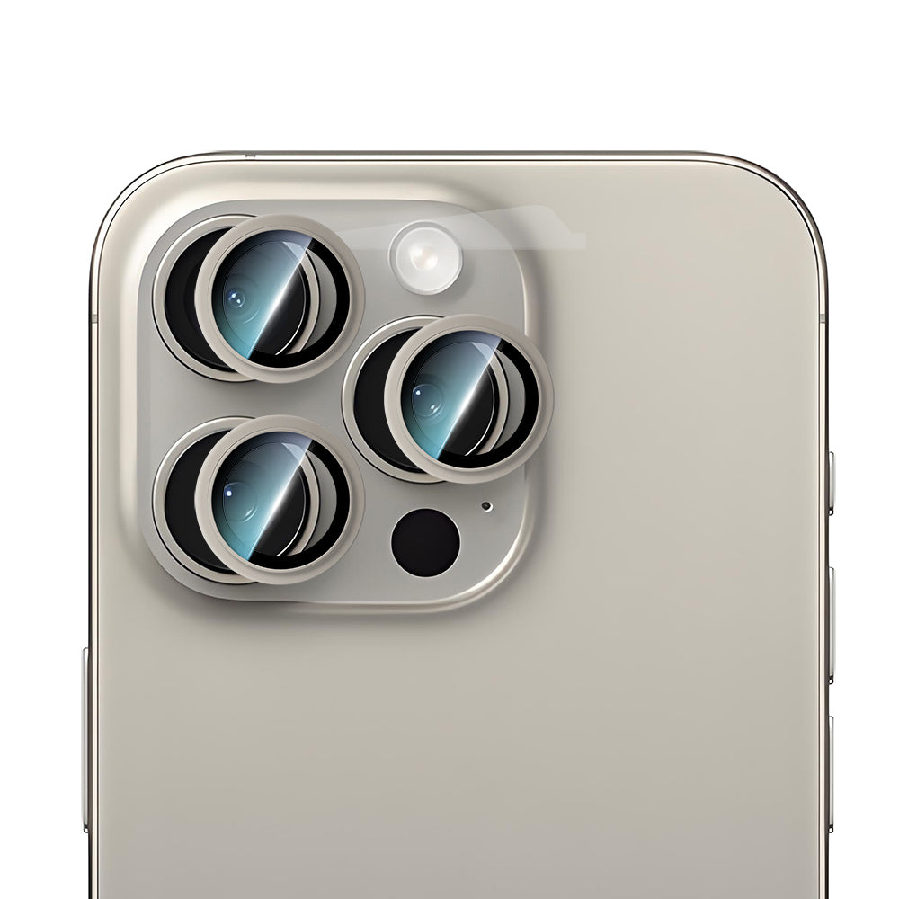 CaseWorld Alloy Serisi iPhone 16 Pro Max Oleofobik Anti Reflective Kamera Lens Koruyucu