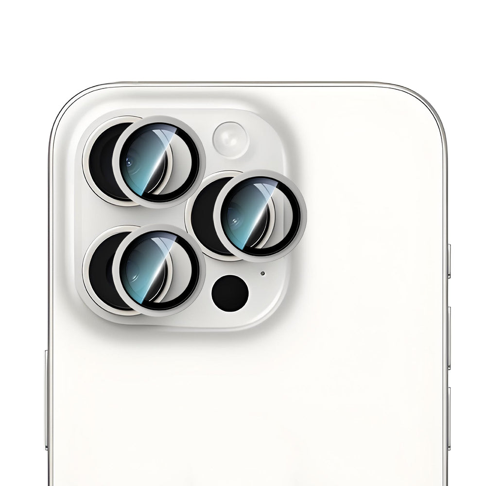 CaseWorld Alloy Two-Color Serisi iPhone 16 Pro Max Lens Koruyucu