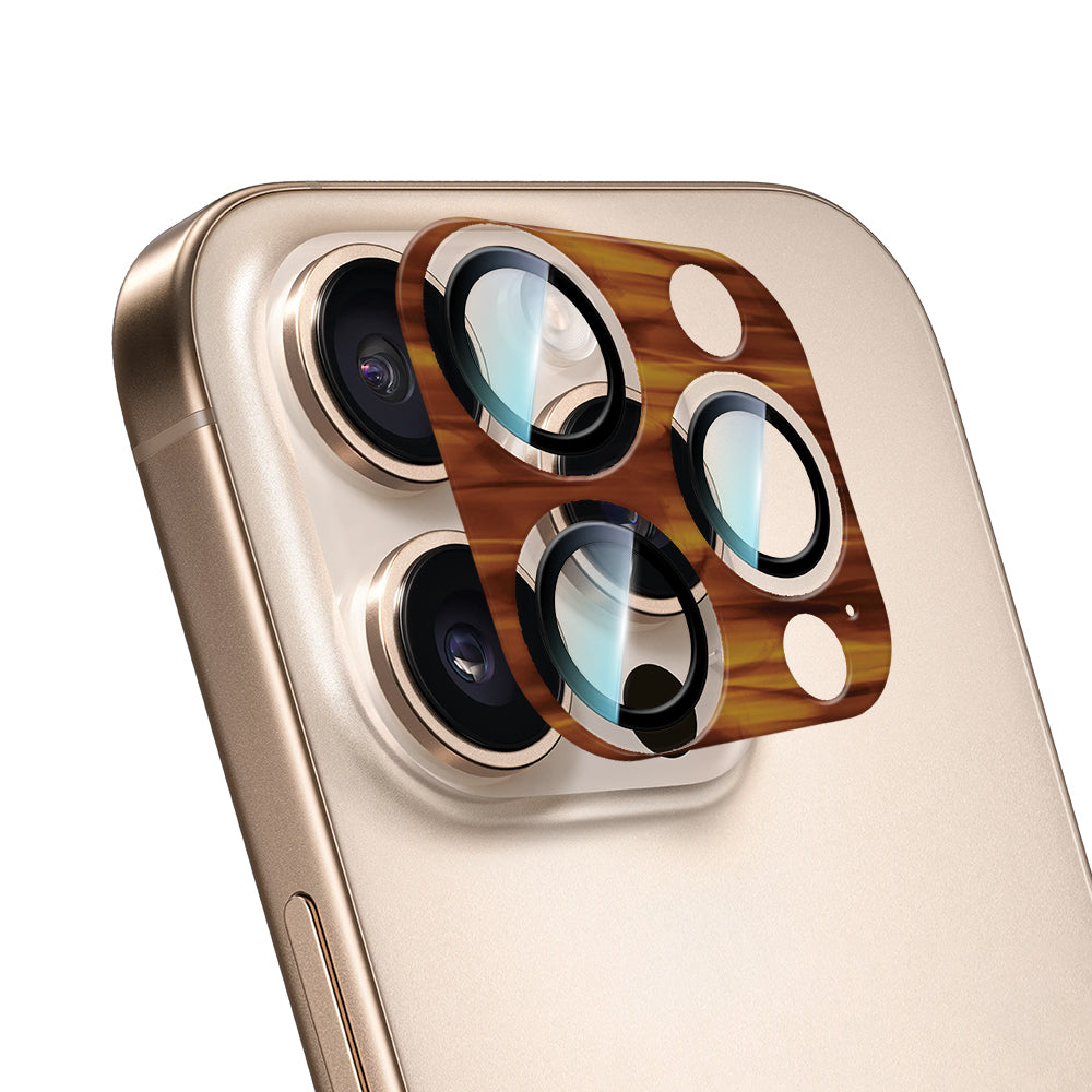 CaseWorld Crystal Color Serisi iPhone 16 Pro Max Full Kamera Lens Koruyucu