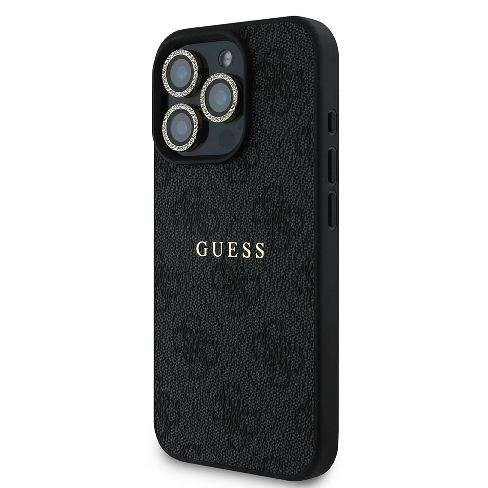 Guess iPhone 16 Pro Max Orjinal Lisanslı Kılıf + Ekran Koruyucu + Lens Koruyucu 3in1 Aksesuar Seti