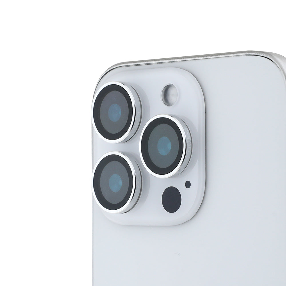 Guess iPhone 16 Pro Max Orjinal Lisanslı Metal Kamera Lens Koruyucu