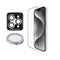 Guess iPhone 16 Pro Max Orjinal Lisanslı Rhinestone Ekran Koruyucu + Lens Koruyucu 2in1 Aksesuar Seti